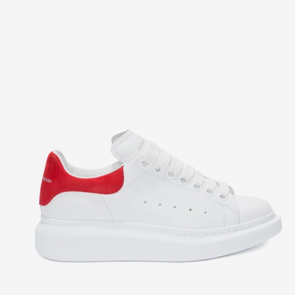 Alexander McQueen Oversized Sneaker Red.